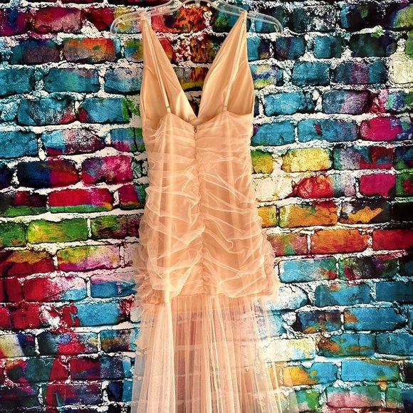 NWT Fashion Nova Look Worthy Maxi Dress Size Small Blush - Picture 12 of 16